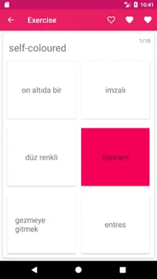 Turkish English Dictionary android App screenshot 2