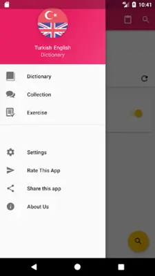 Turkish English Dictionary android App screenshot 5